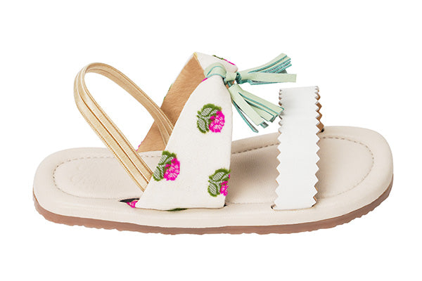 Floral Tasseled Sliders