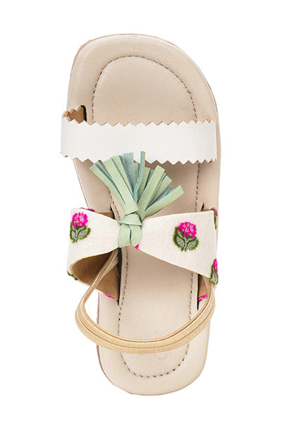 Floral Tasseled Sliders