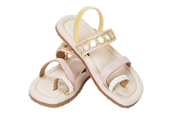 Pastel Mirror Sandals