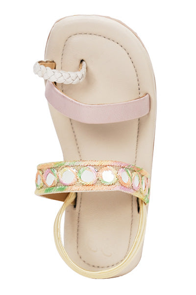 Pastel Mirror Sandals